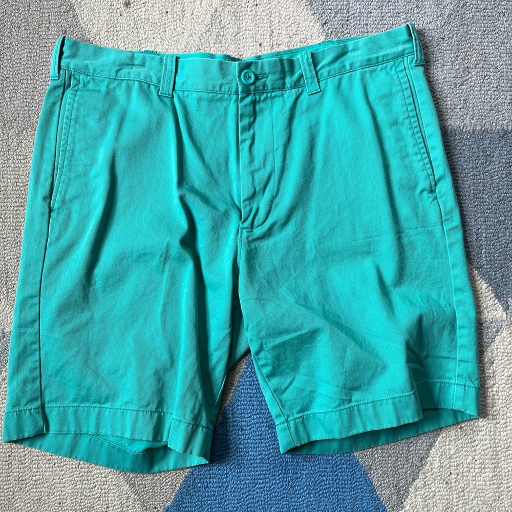 J Crew Teal Shorts 36 waist